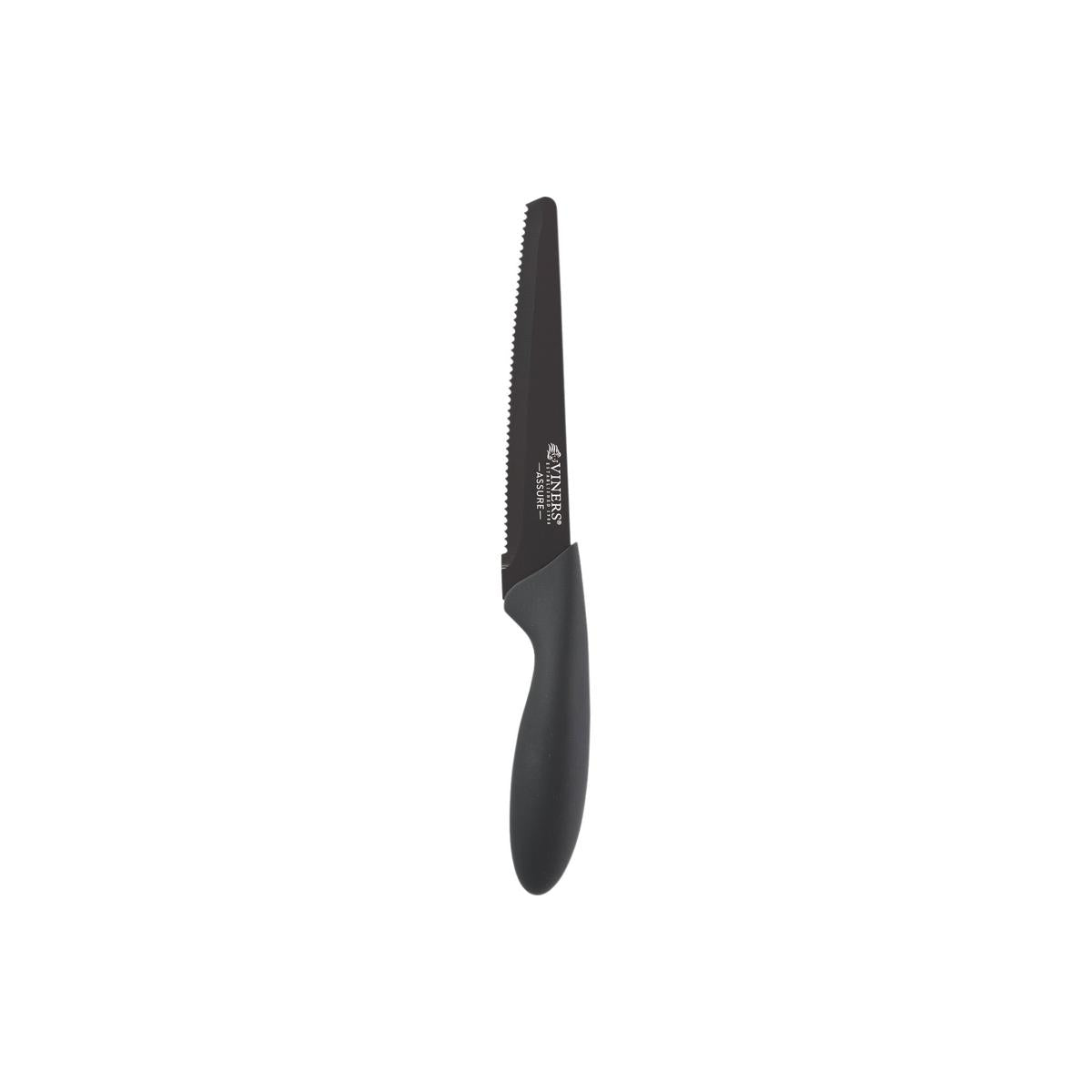 Viners Assure Knife Set Black 4 Piece | Minimax