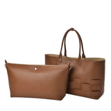 Elms & King Kensington Tote Tan Saffiano