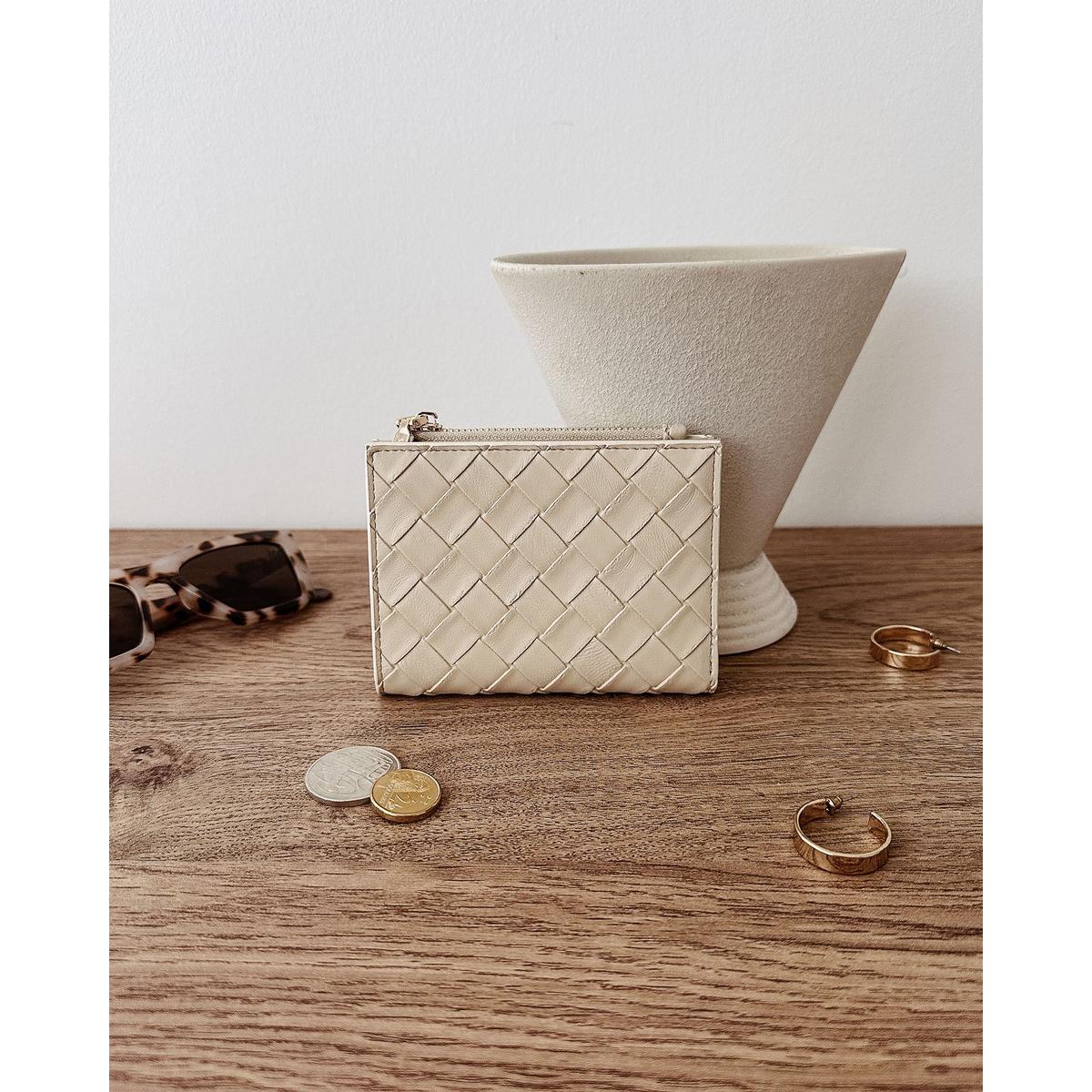Louenhide Lily Woven Wallet Malt | Minimax
