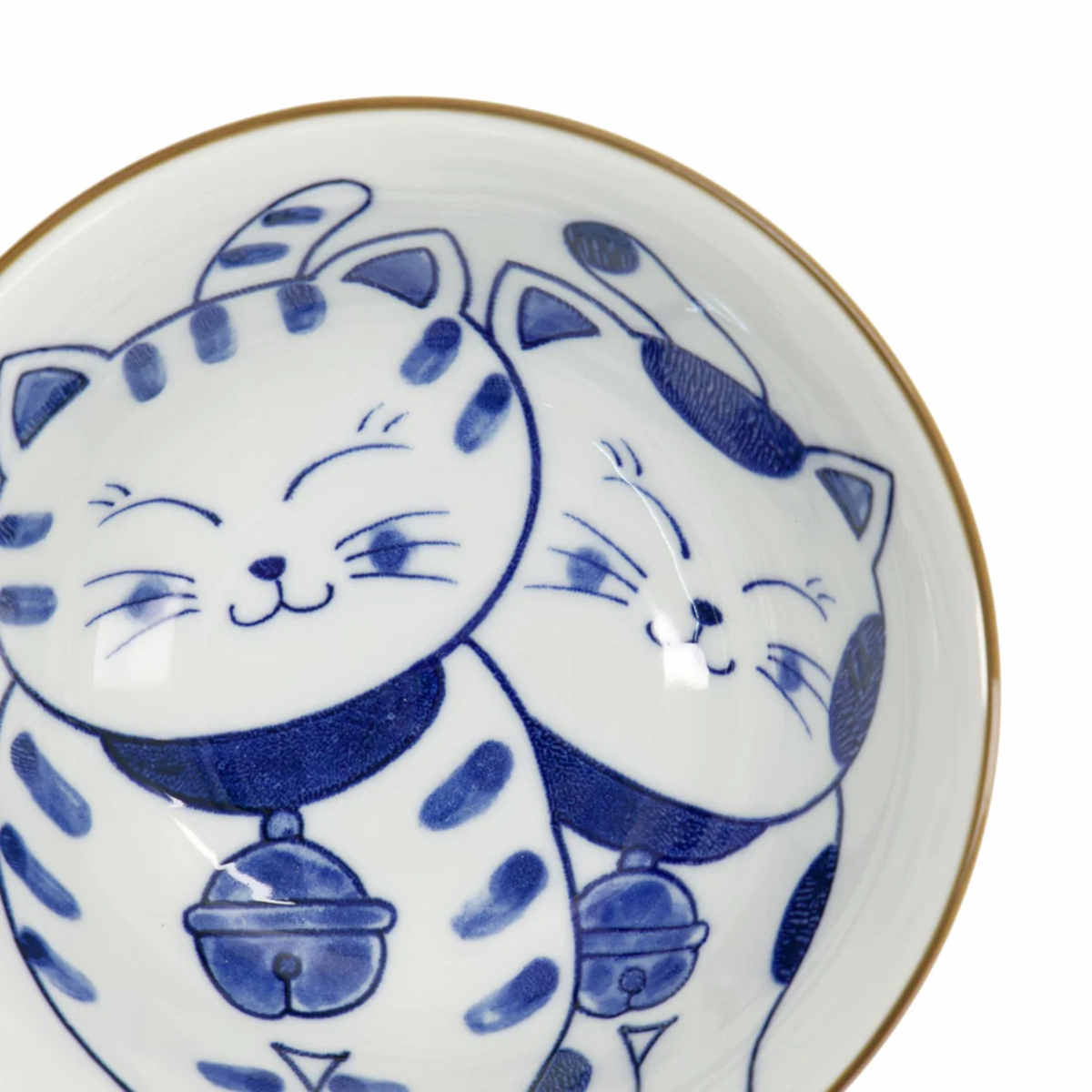 Tokyo Design Kawaii Cat Neko Tayo Twin Cat Bowl 15cm | Minimax