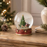 French Country Classic Noel Snowglobe 12x13.5cm | Minimax