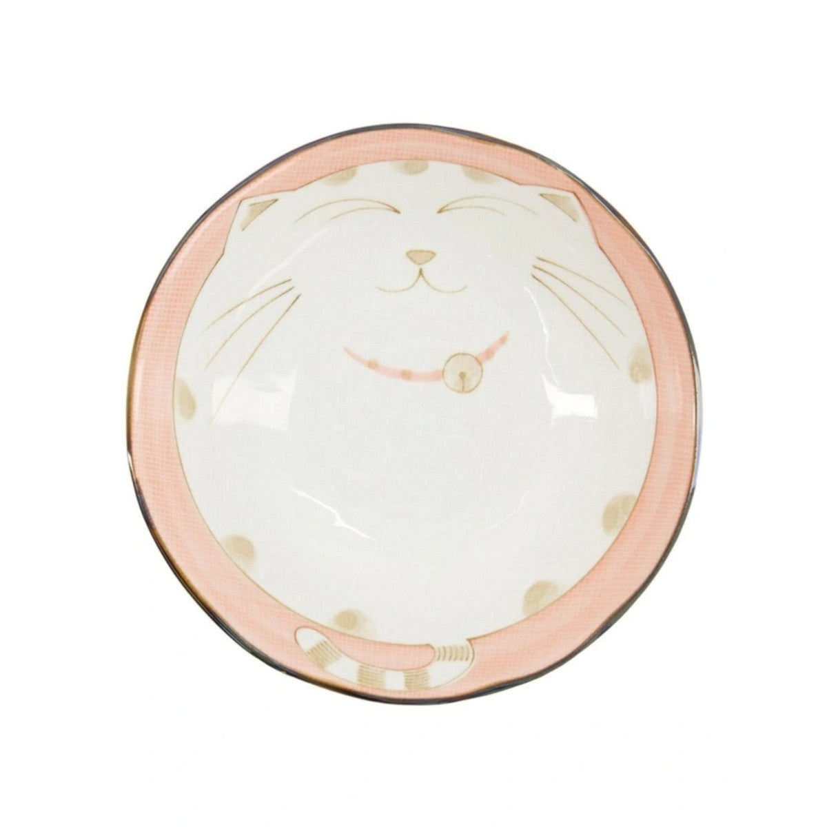 Tokyo Design Kawaii Neko Cat Bowl Pink 16.5x5cm
