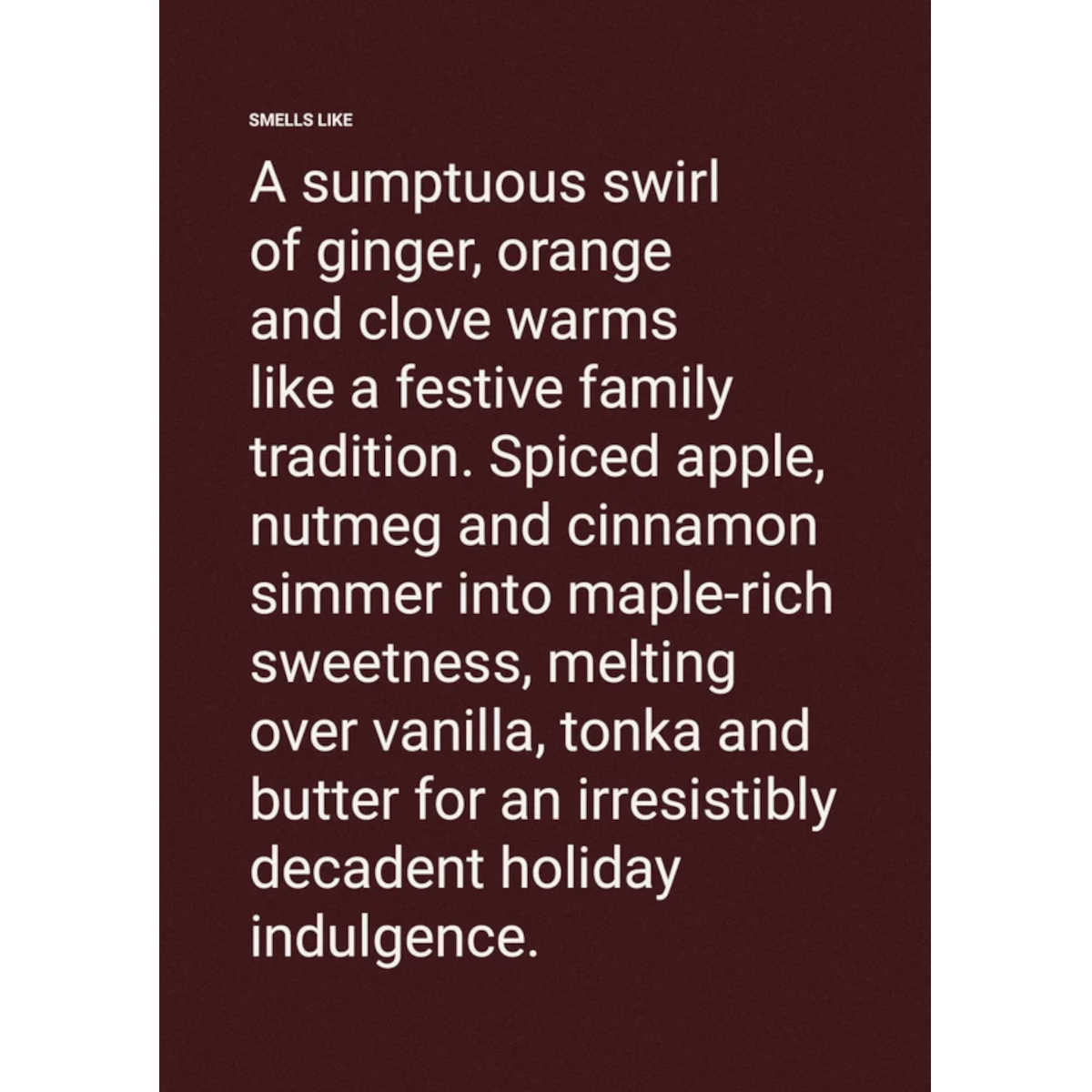 The Aromatherapy Co. Christmas Pud Reed Diffuser 100ml | Minimax