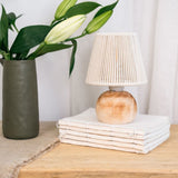 Botl Wood String Battery Operated Table Lamp 14 x 20cm | Minimax