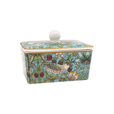Heritage William Morris Strawberry Thief Butter Dish