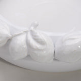 Mediterranean Market Lemon Bowl White 33cm | Minimax