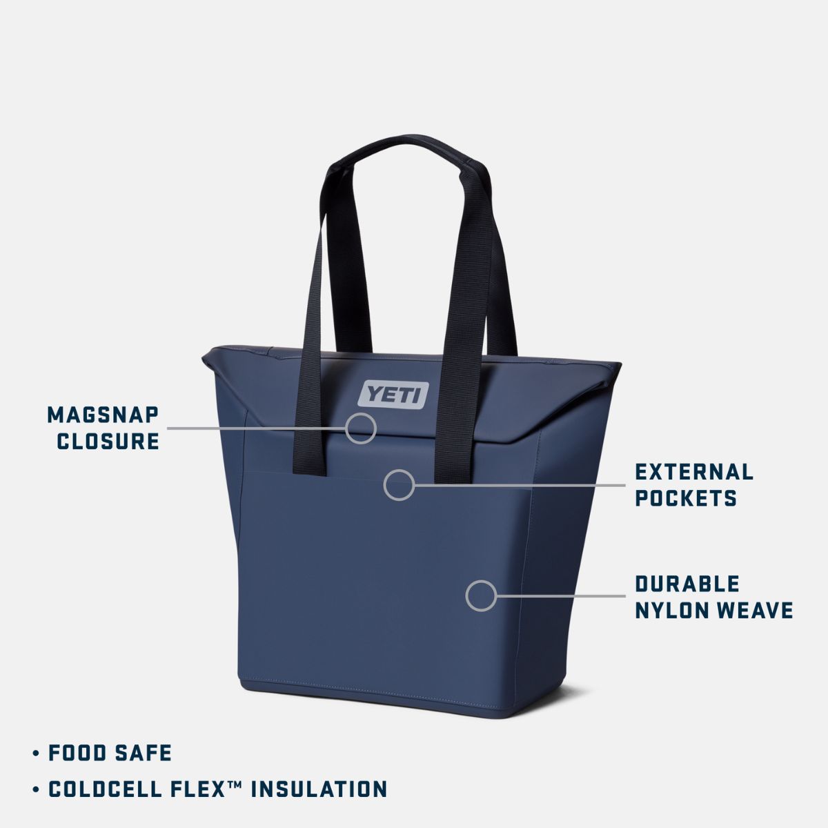 YETI Daytrip Insulated Tote Bag Taupe 20L