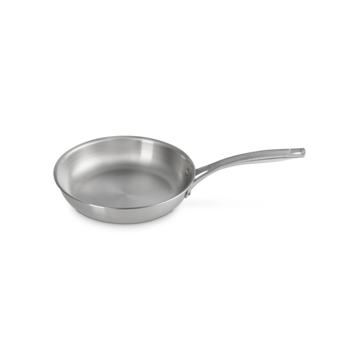 Le Creuset Essential 3-Ply Stainless Steel Frying Pan With Helper Handle 24cm