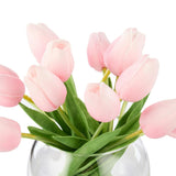 Rogue Tulip Bunch-Sphere Vase Pink 20x23x19cm