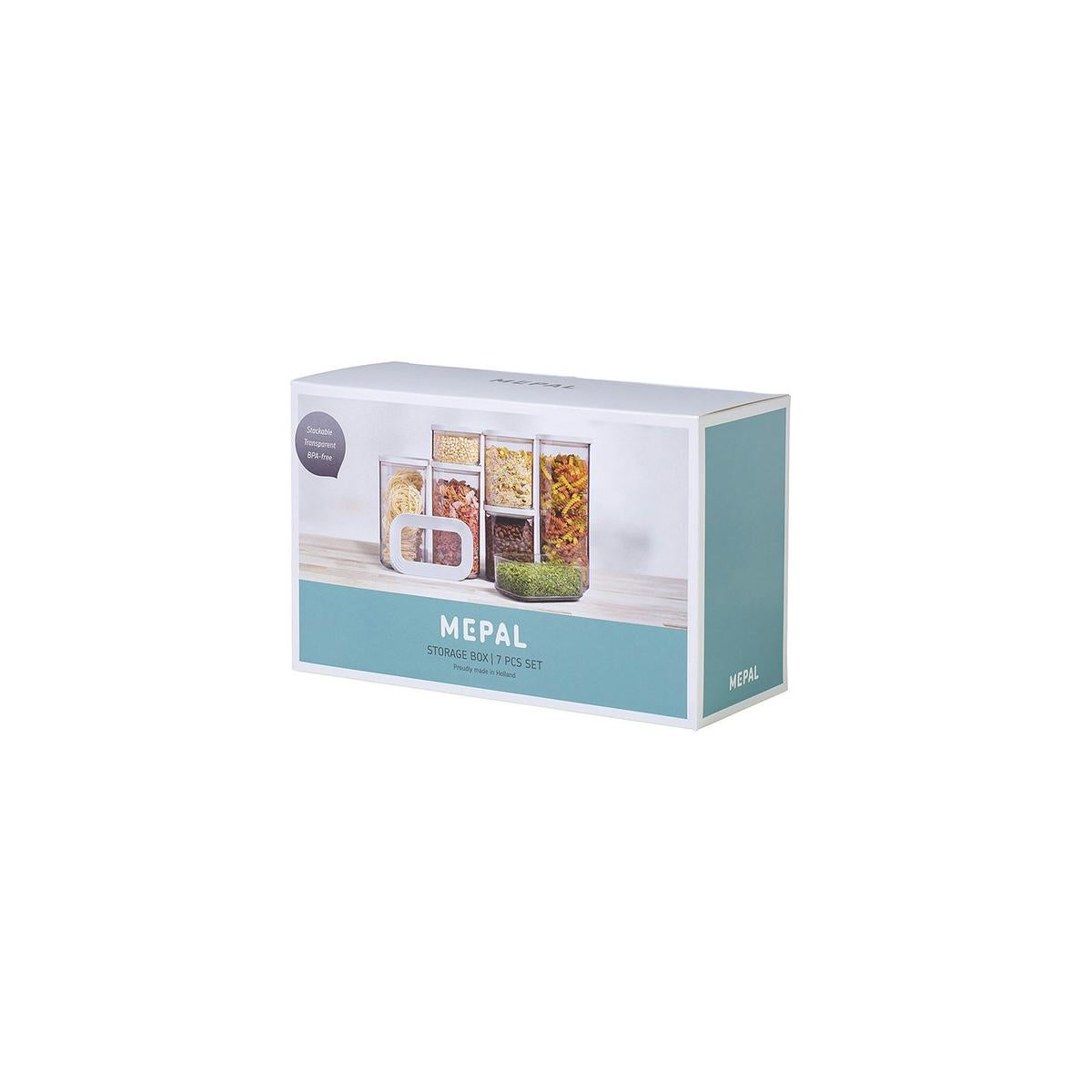 Mepal Starter Modula Set of 7 - White
