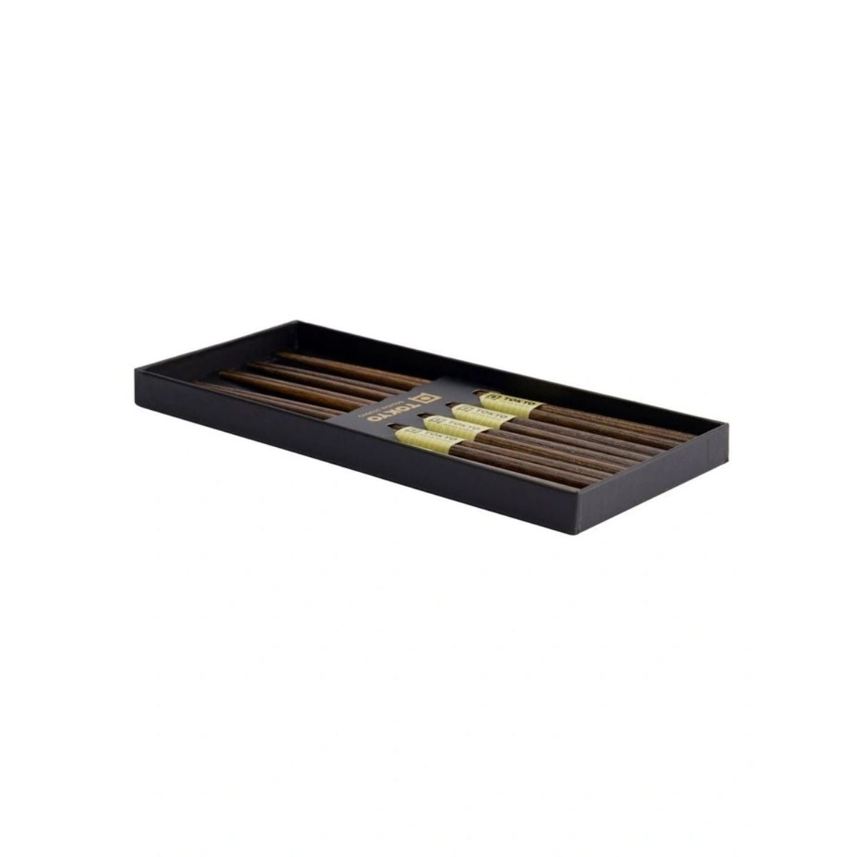 Tokyo Design Chopstick Dark Brown 5-Piece Set | Minimax
