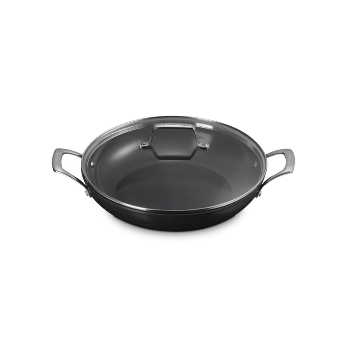 Le Creuset Essential Non-Stick Ceramic Cookware Set 8 Piece | Minimax - shallow casserole (30 cm)