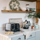 Dualit Lite Jug Kettle Black 1.5L | Minimax - in a kitchen counter