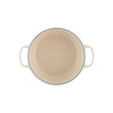 Le Creuset Signature Round Casserole Crème 26cm | Minimax