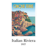 The Paperie Italian Riviera 2027 Deluxe Wall Calendar | Minimax