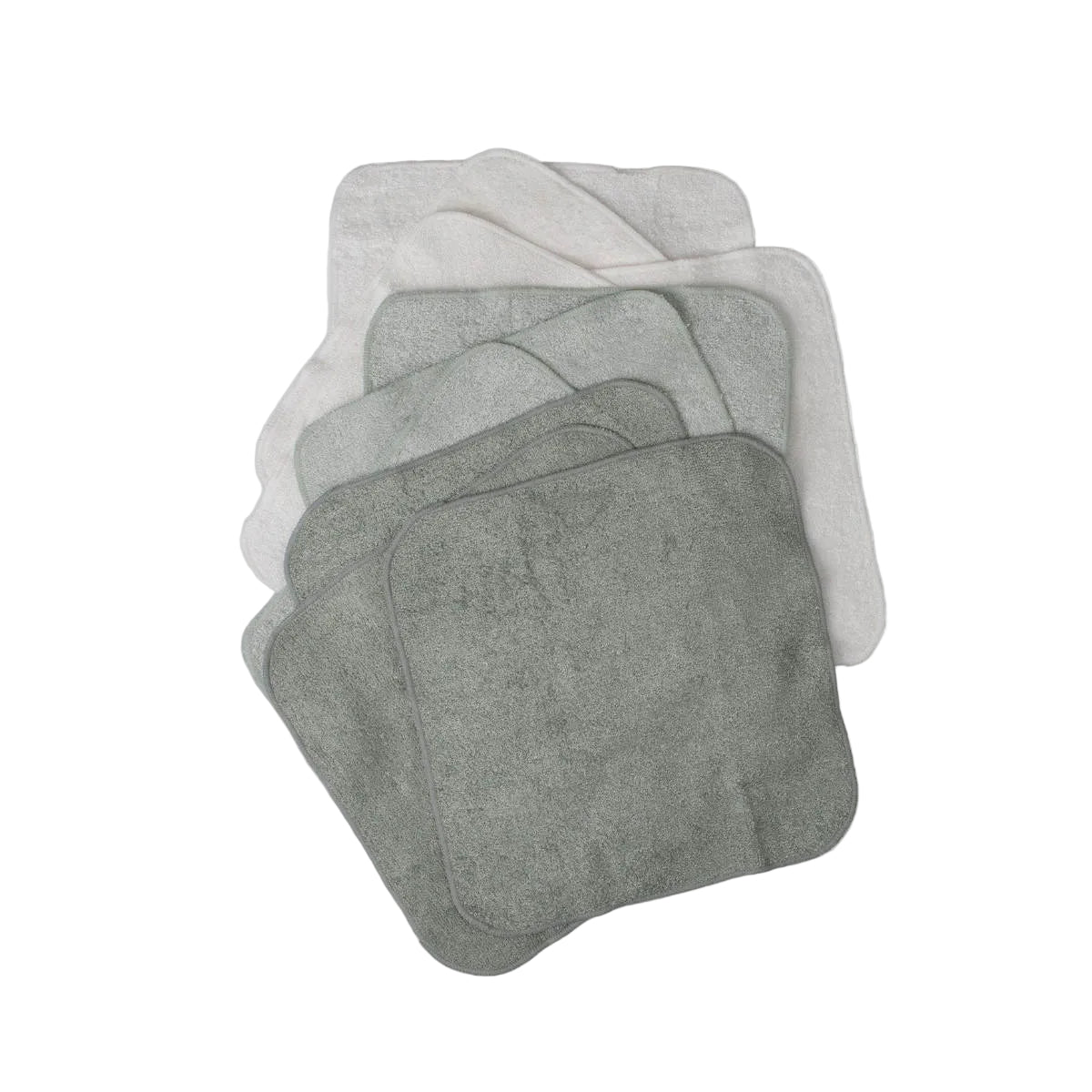 Little Bamboo Baby Towelling Washer Turtle Bay (Pack of 10) | Minimax