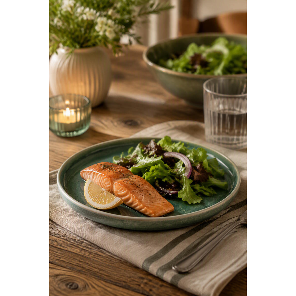 Casero Como Dinner Plate Sage 26.5cm