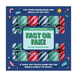 Mistletoe & Merry Games Fact or Fake Cracker 30cm (Set of 6)