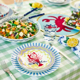 Porto Nautilus Side Plate Lobster 20cm