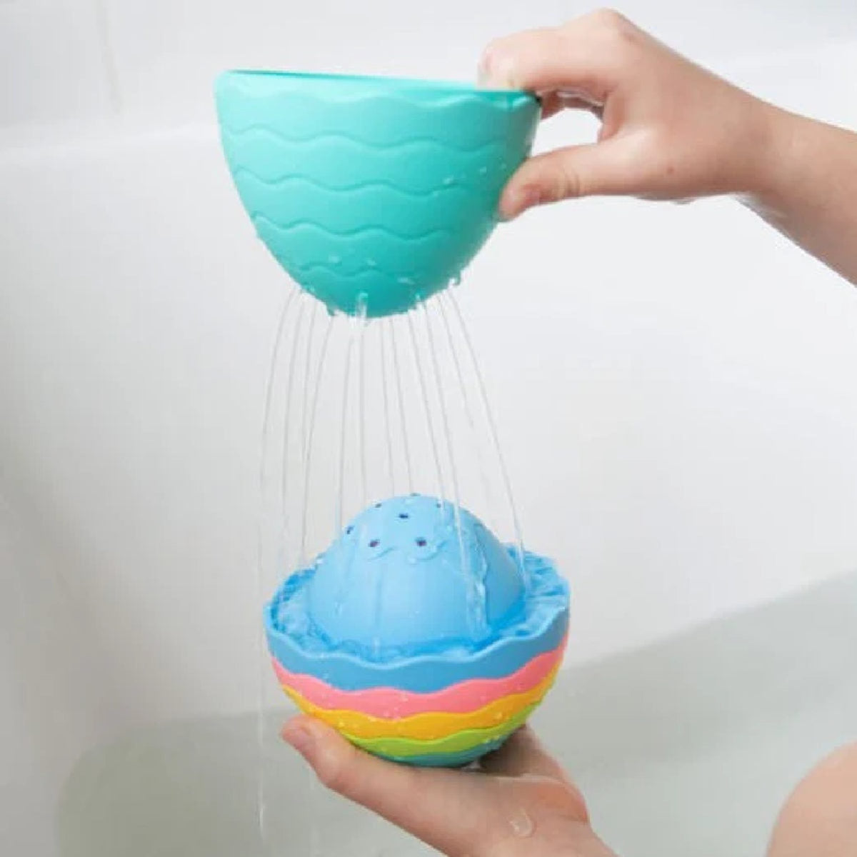 Tiger Tribe Stack & Pour Bath Egg Eco | Minimax