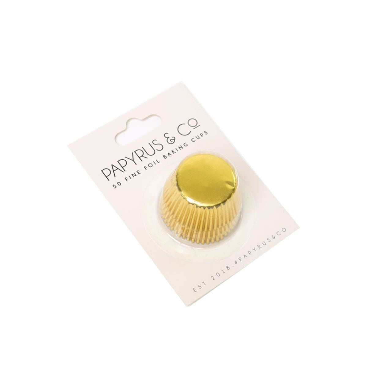 Papyrus Mini Foil Baking Cups Gold Pack of 50 | Minimax