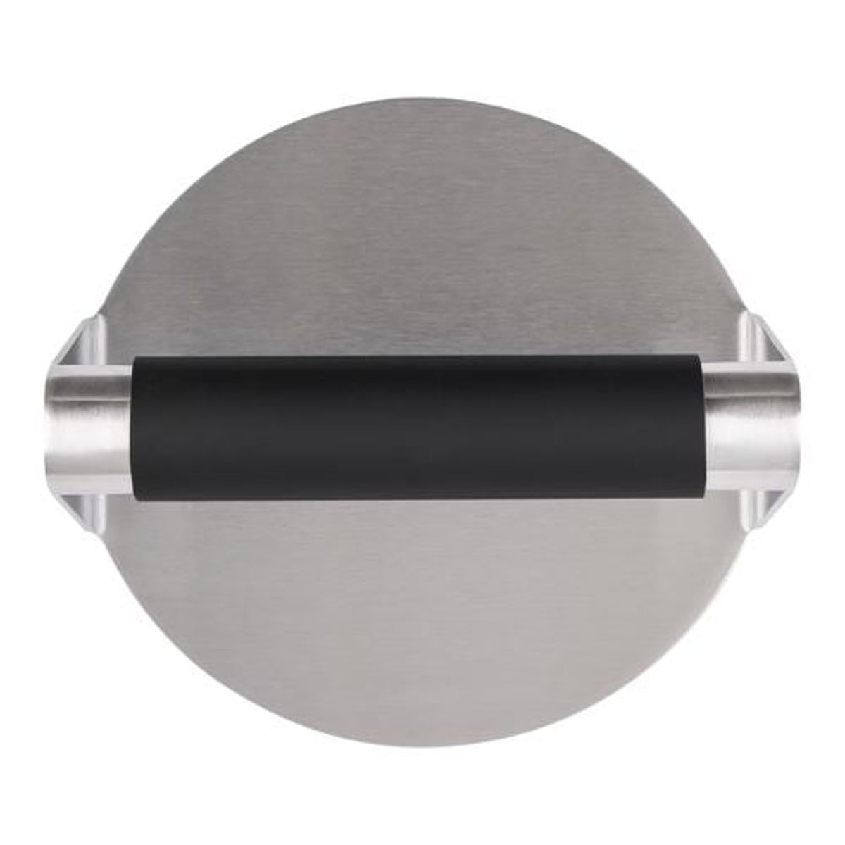Urban Grill Smash Stainless Steel Patty Press 14cm – heavy-duty burger press with wide base for perfectly even smashed patties.