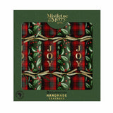 Mistletoe & Merry Celebration Tartan & Berries 30cm (Set of 6) | Minimax