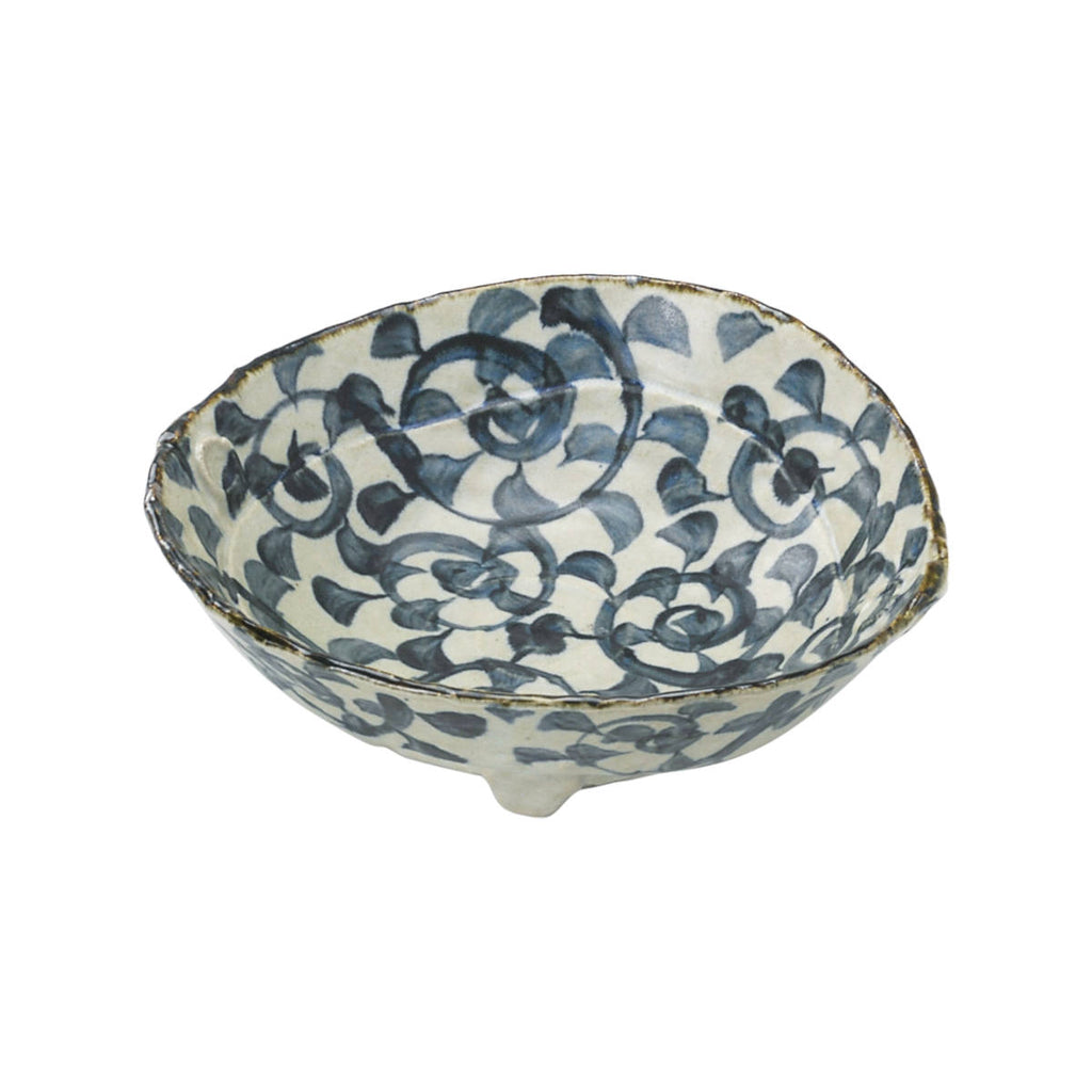 Concept Japan Sometsuke Karakusa Ceramic Hand Painted Bowl 26cm | Minimax