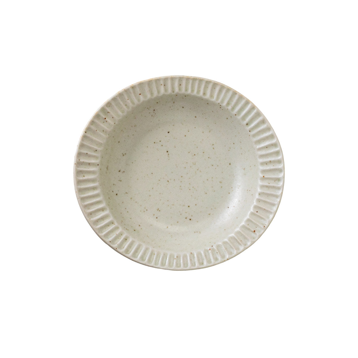 Concept Japan Tetote Kobiki Ceramic Deep Plate White 22cm | Minimax