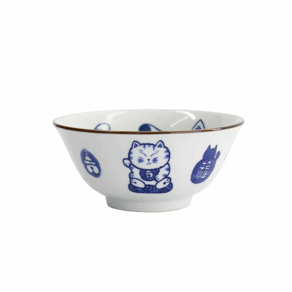 Tokyo Design Kawaii Cat Neko Tayo Twin Cat Bowl 15cm | Minimax