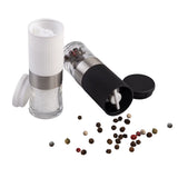 Integra Mini Upside-Down Salt & Pepper Mill Black & White