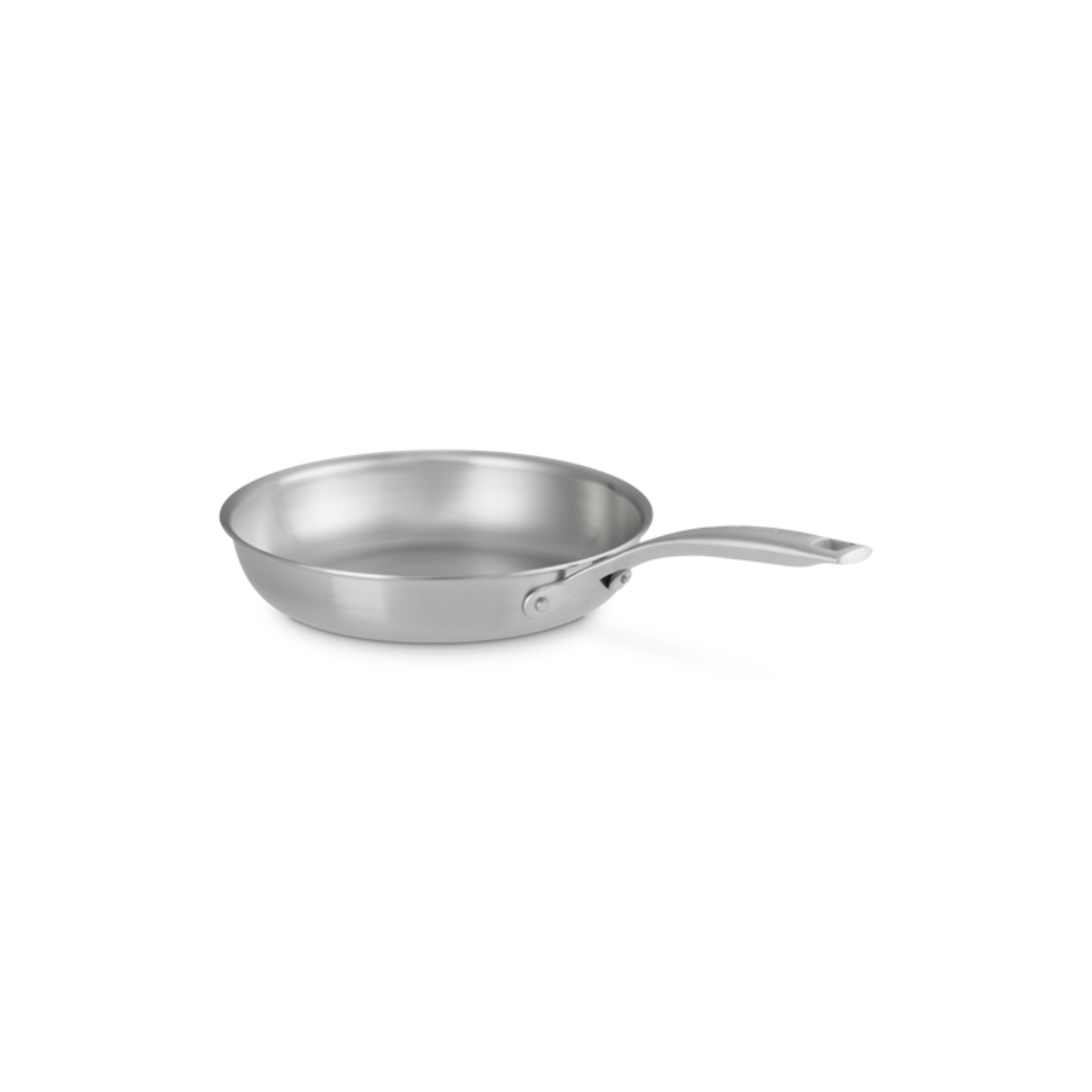 Le Creuset Essential 3-Ply Stainless Steel Frying Pan With Helper Handle 24cm