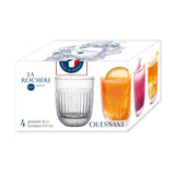 La Rochere Ouessant Tumbler Clear 240ml (Set of 4)