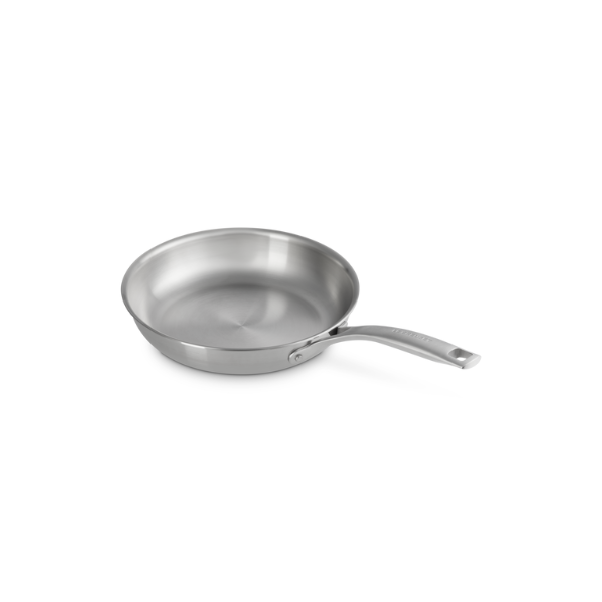 Le Creuset Essential 3-Ply Stainless Steel Frying Pan With Helper Handle 24cm