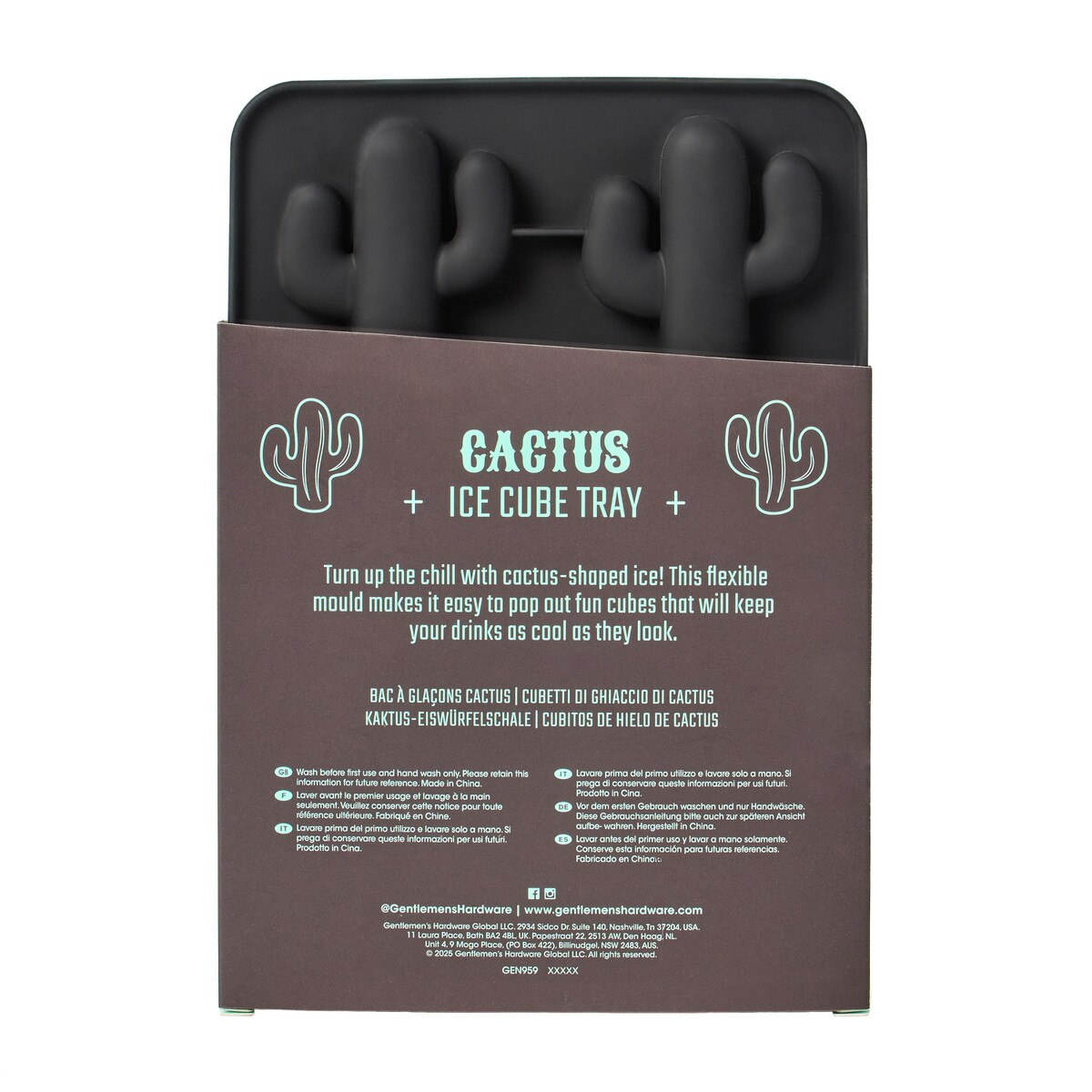 Gentleman's Hardware Cactus Ice Cube Tray