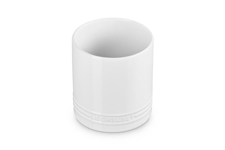 Le Creuset Stoneware Signature Utensil Jar White 1.1L | Minimax