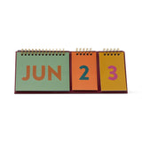 Designworks Ink Perpetual Desk Calendar Colourblock | Minimax