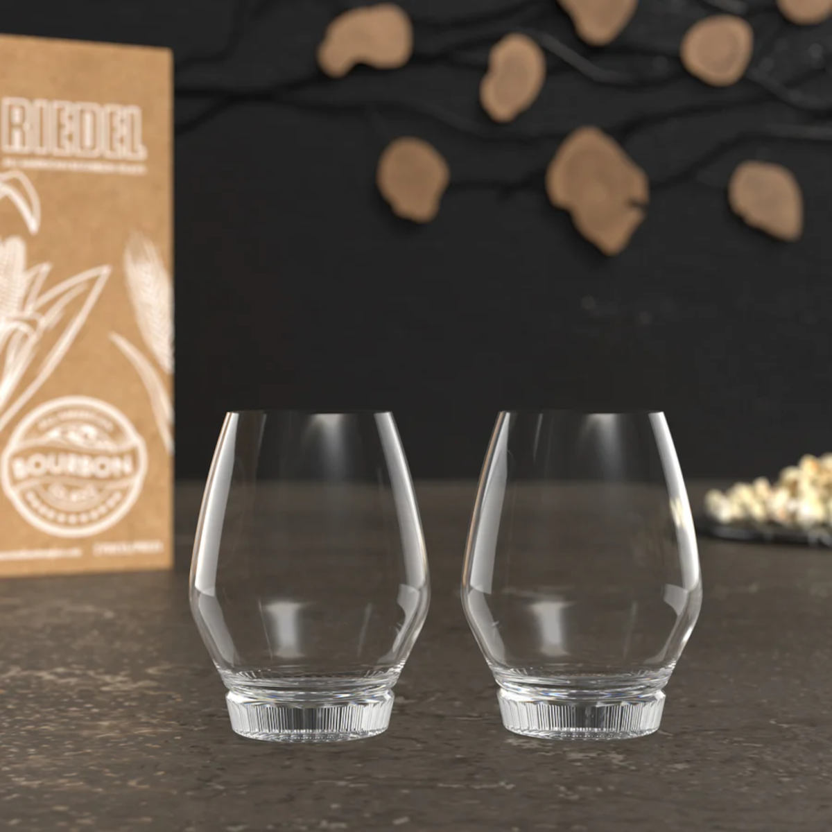 RIEDEL Vinum All American Bourbon Glass 250ml (Set of 2)