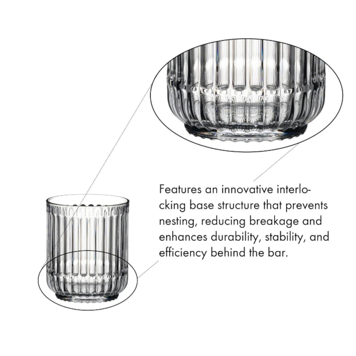 RIEDEL Bar Rituals Double Rocks 350ml (Set of 2) | MInimax