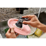 Joseph Joseph SinkTech Compact Soap Dispensing Washing Up Brush with Steel Stand | Minimax