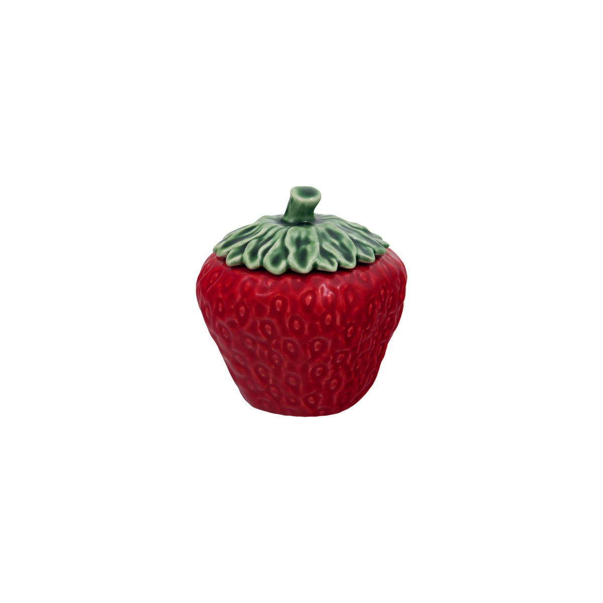 Bordallo Pinheiro Strawberries Tureen Red 450ml | Minimax