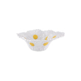 Bordallo Pinheiro Maria Flor Salad Bowl White 27cm | Minimax