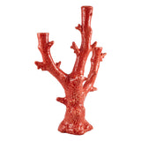 Bordallo Pinheiro Coral Candlestick 24.5cm | Minimax