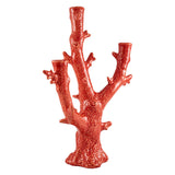 Bordallo Pinheiro Coral Candlestick 24.5cm | Minimax