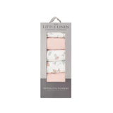 Little Linen Baby Towelling Wash Cloths 6PK - Harvest Bunny | Minimax