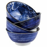 Tokyo Design Japonism Bowl Blue 14cm (Set of 4) | Minimax