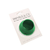 Papyrus Foil Baking Cups Green Pack of 50