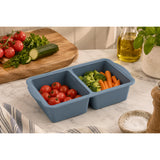 Wiltshire Silicone Prep Container with Lid 2 Portion 500ml
