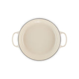 Le Creuset Signature Shallow Casserole Crème 30cm | Minimax