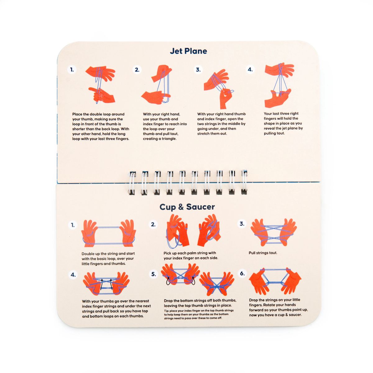 Kikkerland Kidoki Cat's Cradle Assorted (Price Per Item) | Minimax - with two kids - instruction